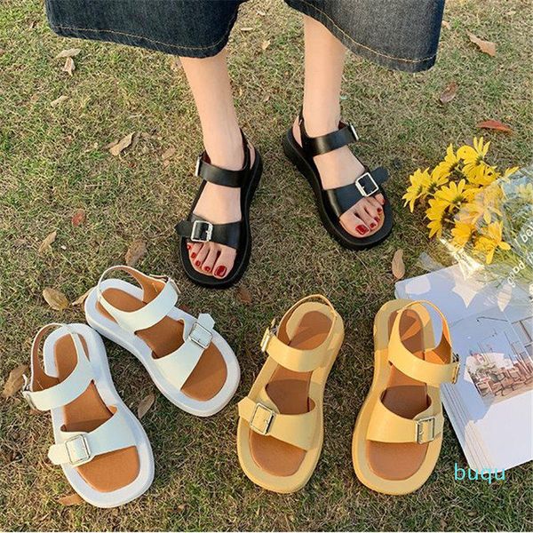 designer- summer roman style buckle sandals female ins tide niche design thick bottom yellow white black
designer- summer roman style buckle sandals female ins tide niche design thick bottom yellow white black