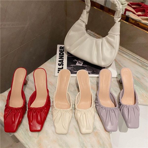 slippers 2021 women spring fashion ladies mules sandals thin high heels female shoes for woman dress, Black
slippers 2021 women spring fashion ladies mules sandals thin high heels female shoes for woman dress, Black