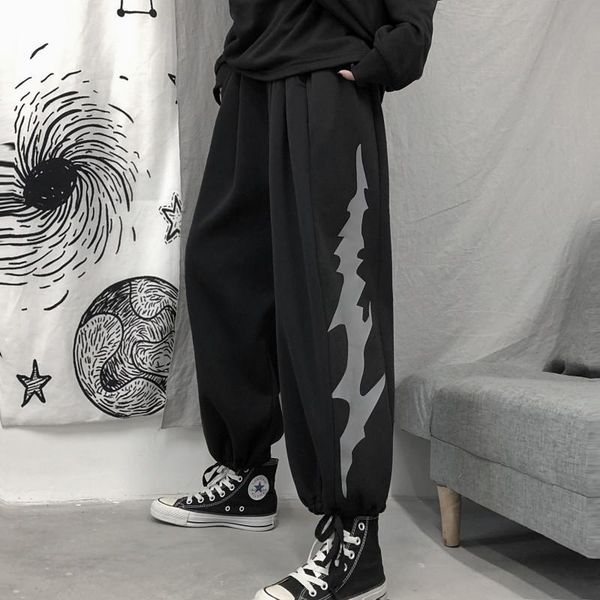 women's pants & capris women trousers korean high waist black streetwear female vintage print harajuku ulzzang japanese style joggers, Black;white
women's pants & capris women trousers korean high waist black streetwear female vintage print harajuku ulzzang japanese style joggers, Black;white