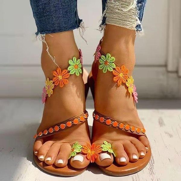 sandals 2021 summer woman flowers shoes female fashion gladiator flats casual weet boho outdoor beach ladies, Black
sandals 2021 summer woman flowers shoes female fashion gladiator flats casual weet boho outdoor beach ladies, Black