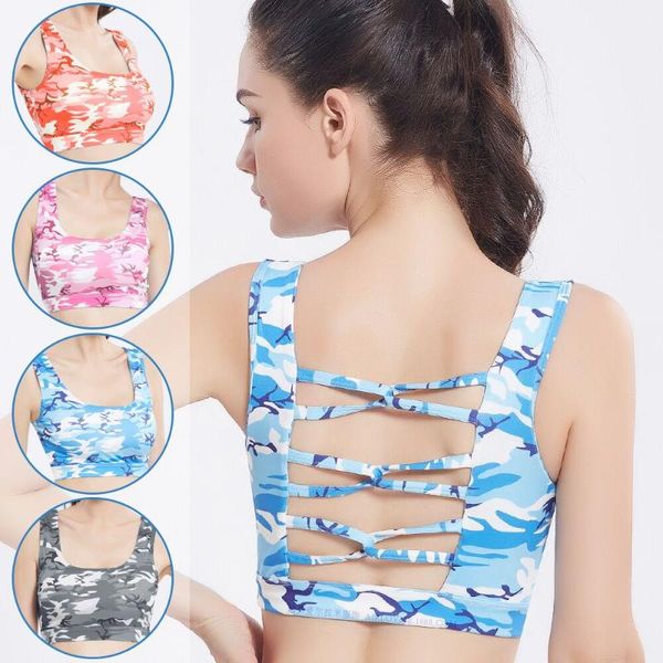 gym clothing camouflage yoga bra women pull up sports fitness for ladies strap sport cross wear workout, White;black
gym clothing camouflage yoga bra women pull up sports fitness for ladies strap sport cross wear workout, White;black