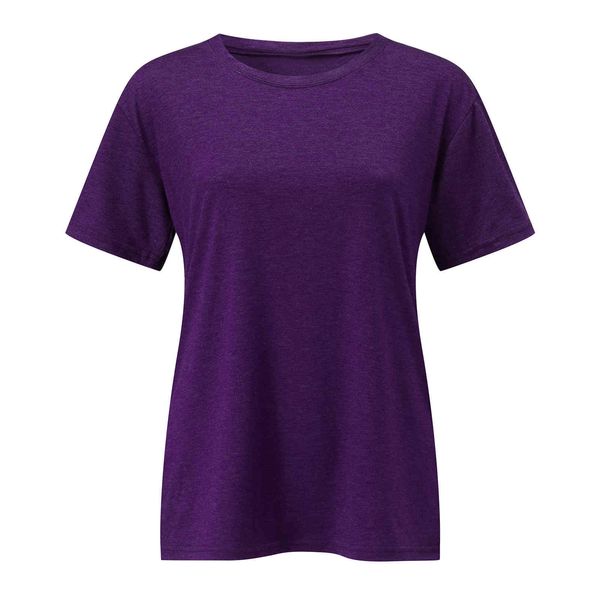 large loose style short sve women's color cotton frh loose round neck t-shirt, White
large loose style short sve women's color cotton frh loose round neck t-shirt, White