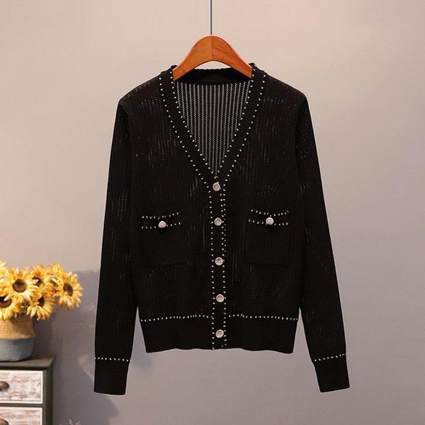 women's knits & tees autumn long sleeve white blouse ladies mesh sweater single breasted knitted cardigan vintage chic solid color wome
women's knits & tees autumn long sleeve white blouse ladies mesh sweater single breasted knitted cardigan vintage chic solid color wome