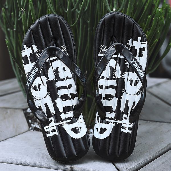 men's slippers summer flip flop 2021 new korean fashion wear anti slip clip foot outdoor beach shoes sandal, Black
men's slippers summer flip flop 2021 new korean fashion wear anti slip clip foot outdoor beach shoes sandal, Black