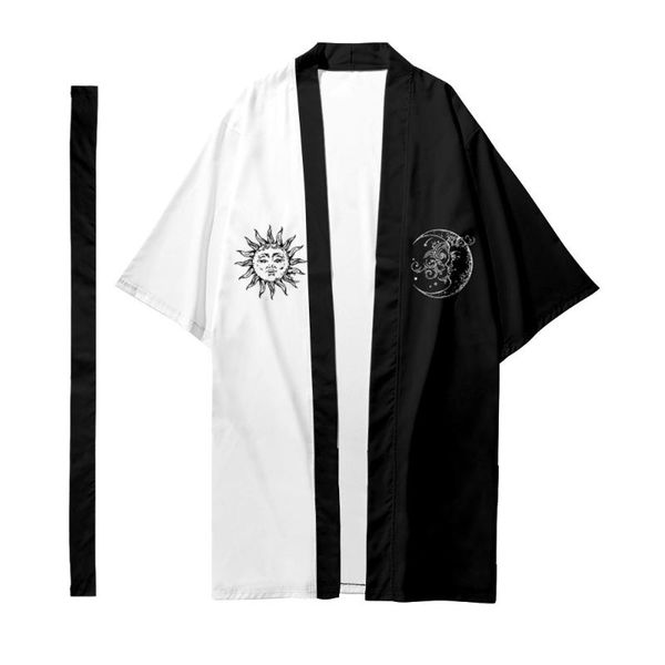 ethnic clothing black white sun moon printed long kimono cardigan with belt japanese traditional couple women men casual asian clothes haraj, Red
ethnic clothing black white sun moon printed long kimono cardigan with belt japanese traditional couple women men casual asian clothes haraj, Red