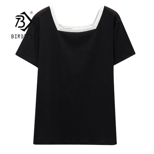 summer women's casual elegant solid tshirt square neck plus size office tees short sleeve t-shirt loose lady t12908x 210419, White
summer women's casual elegant solid tshirt square neck plus size office tees short sleeve t-shirt loose lady t12908x 210419, White