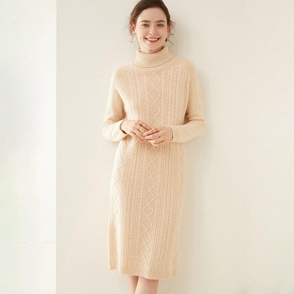 casual dresses shzq autumn and winter fashion cashmere dress women's long bottoming shirt, Black;gray
casual dresses shzq autumn and winter fashion cashmere dress women's long bottoming shirt, Black;gray