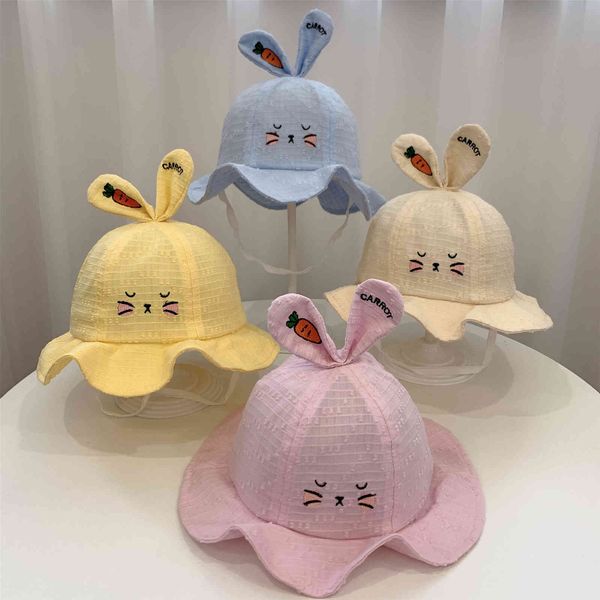baobaochun summer smiling face fisherman's hat baby children's girl's sunshade thin cartoon rabbit ear basin, Blue;gray
baobaochun summer smiling face fisherman's hat baby children's girl's sunshade thin cartoon rabbit ear basin, Blue;gray