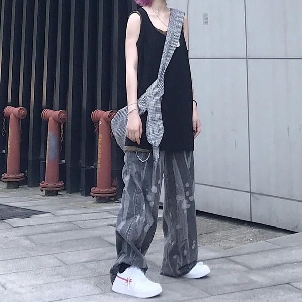 women's jeans woman high waist clothes wide leg denim clothing streetwear vintage quality 2021 fashion harajuku straight pants hiphop, Blue
women's jeans woman high waist clothes wide leg denim clothing streetwear vintage quality 2021 fashion harajuku straight pants hiphop, Blue