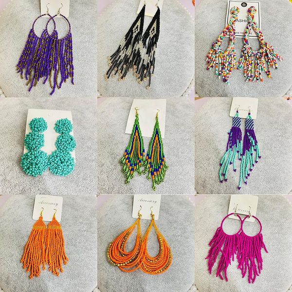 dangle & chandelier 10 pcs/lot handmade bohemia beaded drop earrings for women and girls variety models wholesale, Silver
dangle & chandelier 10 pcs/lot handmade bohemia beaded drop earrings for women and girls variety models wholesale, Silver