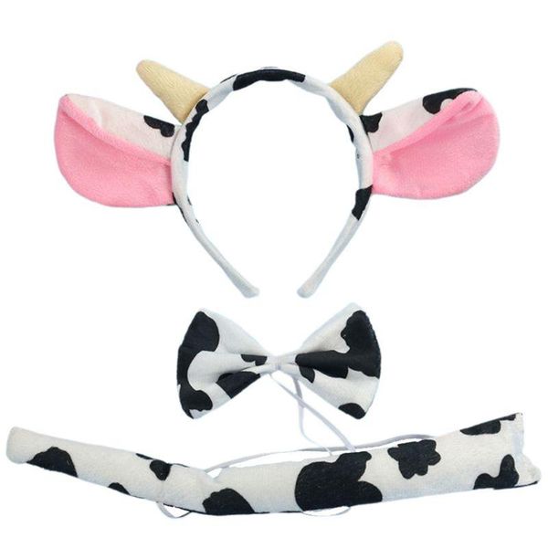 party masks 3 pcs/set cow animal headwear set kids girls boys headbands bow tie halloween children day dress up decoration headband gifts
party masks 3 pcs/set cow animal headwear set kids girls boys headbands bow tie halloween children day dress up decoration headband gifts