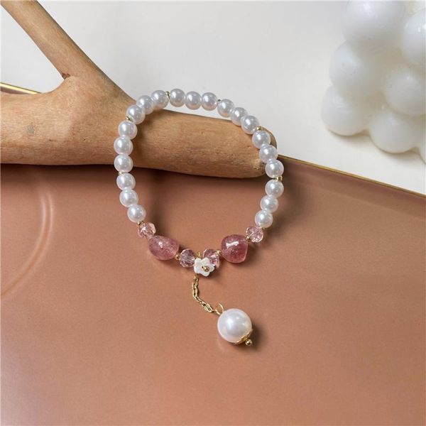 link, chain han edition fashionable imitation pearl ins personality style hand catenary female temperament act the role ofing is tasted, Black
link, chain han edition fashionable imitation pearl ins personality style hand catenary female temperament act the role ofing is tasted, Black
