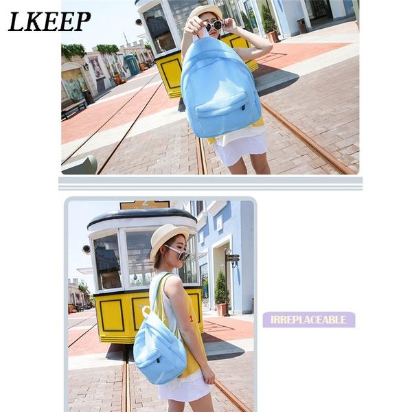backpack creative fashion summer hollow mesh women's wide shoulder strap comfortable large capacity
backpack creative fashion summer hollow mesh women's wide shoulder strap comfortable large capacity