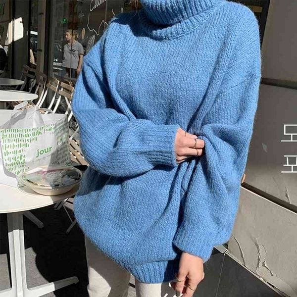 2021 new women turtlenack pullovers casual korean style female knit sweater long sleeve thickness warm autumn winter knitwear 90wx, White;black
2021 new women turtlenack pullovers casual korean style female knit sweater long sleeve thickness warm autumn winter knitwear 90wx, White;black