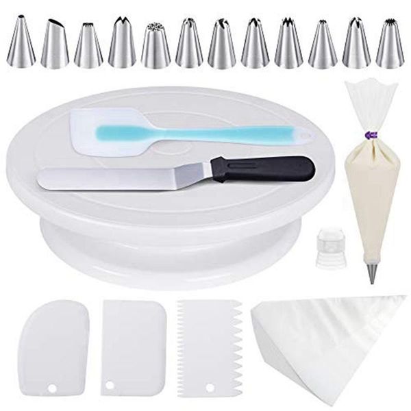 baking & pastry tools cake decorating supplies 70 piece turntable diy set kit silicone spatula
baking & pastry tools cake decorating supplies 70 piece turntable diy set kit silicone spatula