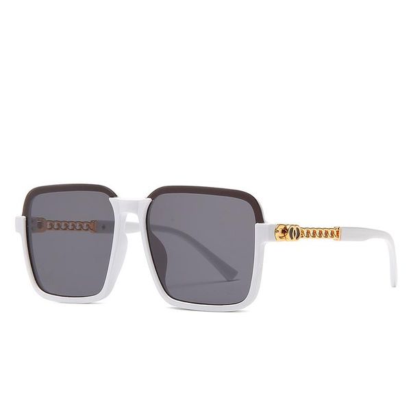 sunglasses square net red half-frame glasses european and american personality street style trendy, White;black
sunglasses square net red half-frame glasses european and american personality street style trendy, White;black