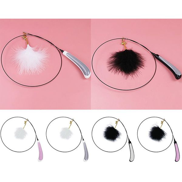 cat toys teaser toy funny faux feather kitten teasing wand with bell scratch training dorakitten
cat toys teaser toy funny faux feather kitten teasing wand with bell scratch training dorakitten