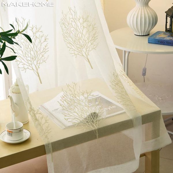 curtain & drapes makehome elegant trees embroidered sheer tulle curtains for kids bedroom soft touch feeling voile window ready made
curtain & drapes makehome elegant trees embroidered sheer tulle curtains for kids bedroom soft touch feeling voile window ready made