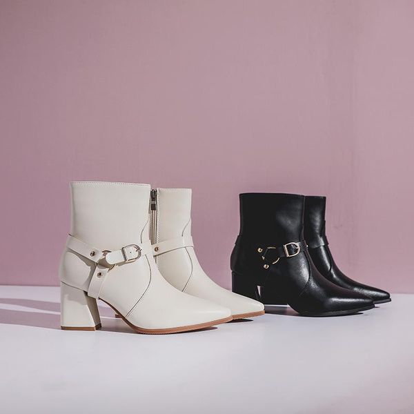 boots high heel female thick short pointed autumn winter 2021 web celebrity all-match thin fema, Black
boots high heel female thick short pointed autumn winter 2021 web celebrity all-match thin fema, Black