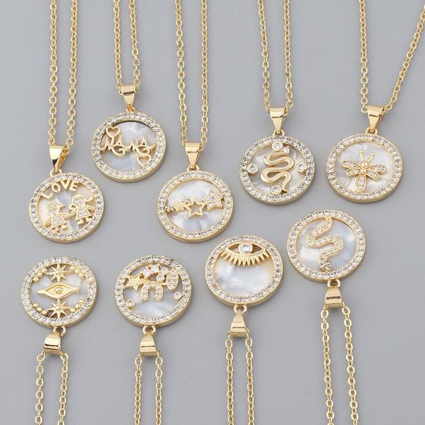 pendant necklaces round shell copper plating gold brand twelve constellations necklace jewelry coin clavicle chain for women, Silver
pendant necklaces round shell copper plating gold brand twelve constellations necklace jewelry coin clavicle chain for women, Silver
