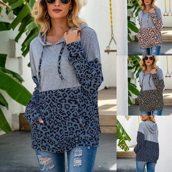women's hoodies & sweatshirts sweatshirt women winter stitching leopard print pocket hoodie plus size punk couple clothes long sleeve m, Black
women's hoodies & sweatshirts sweatshirt women winter stitching leopard print pocket hoodie plus size punk couple clothes long sleeve m, Black