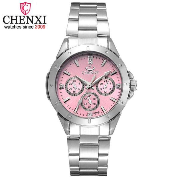 wristwatches chenxi brand women fashion steel watches simple style females quartz-watch ladies luxurious dress gift wristwatch, Slivery;brown
wristwatches chenxi brand women fashion steel watches simple style females quartz-watch ladies luxurious dress gift wristwatch, Slivery;brown