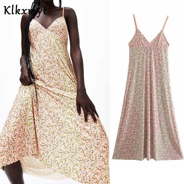 klkxmyt za summer dress women floral sling long woman strap backless midi party es beach casual es 210527, Black;gray
klkxmyt za summer dress women floral sling long woman strap backless midi party es beach casual es 210527, Black;gray
