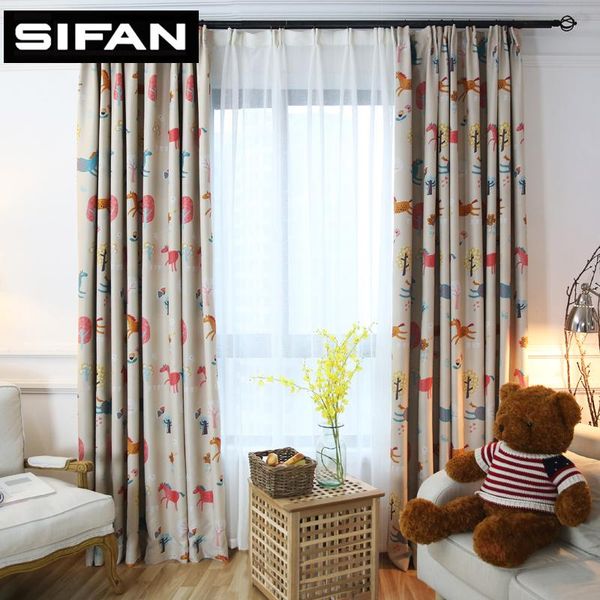 cartoon animal tree flower printed blackout curtains for kids room girls boys baby bedroom window drapes curtain &
cartoon animal tree flower printed blackout curtains for kids room girls boys baby bedroom window drapes curtain &