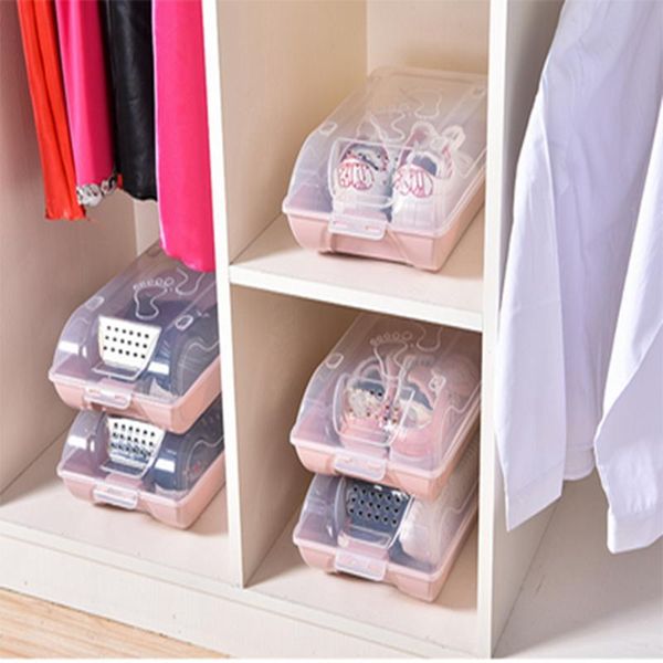clothing & wardrobe storage 1pcs shoe box transparent moisture-proof simple shoes finishing plastic rack
clothing & wardrobe storage 1pcs shoe box transparent moisture-proof simple shoes finishing plastic rack