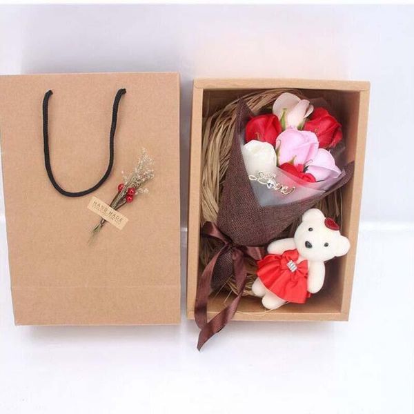 bouquet 7pcs mix soap roses flowers artificial holding flower real touch gift box for valentine wedding birthday party decorative & wreaths
bouquet 7pcs mix soap roses flowers artificial holding flower real touch gift box for valentine wedding birthday party decorative & wreaths