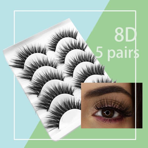 pairs false mink eyelashes dramatic volume long lashes reusable synthetic silk cilia fluffy soft eyelash makeup
pairs false mink eyelashes dramatic volume long lashes reusable synthetic silk cilia fluffy soft eyelash makeup