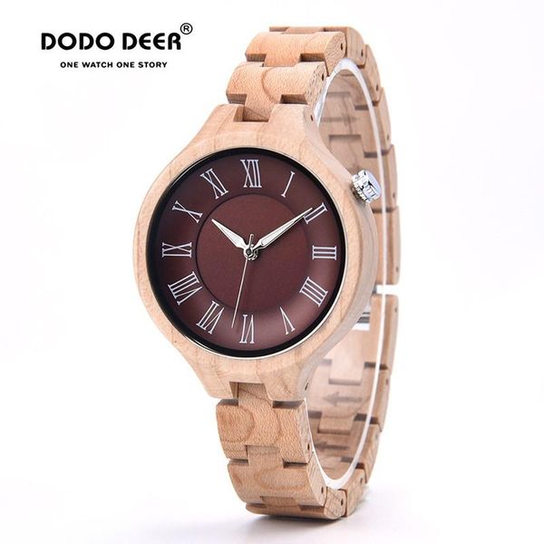 wristwatches dodo deer wood women watch bayanlar izle fashion luxury design watches wooden relógio feminino a14-3, Slivery;brown
wristwatches dodo deer wood women watch bayanlar izle fashion luxury design watches wooden relógio feminino a14-3, Slivery;brown