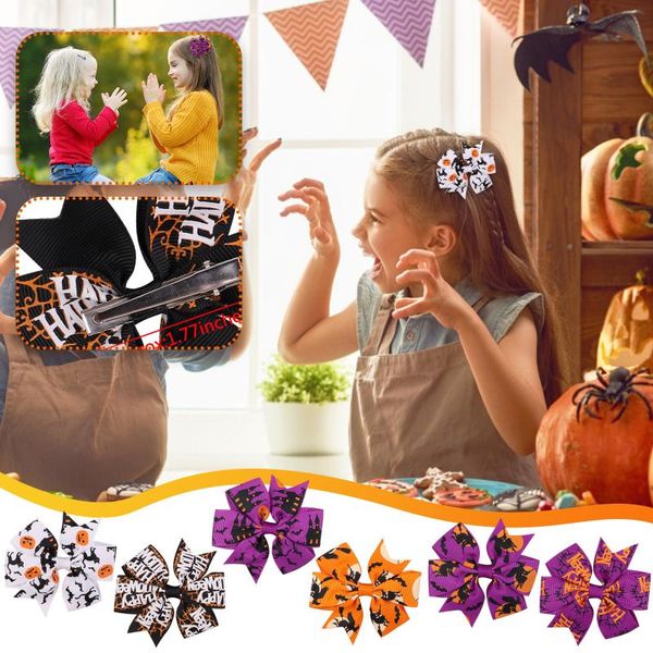 hair accessories 6 colors halloween decoration grosgrain ribbon bows for baby girls pumpkin pinwheel clips headwear, Slivery;white
hair accessories 6 colors halloween decoration grosgrain ribbon bows for baby girls pumpkin pinwheel clips headwear, Slivery;white