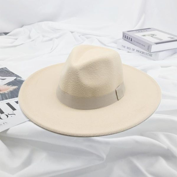 wide brim hats fedora for women 9.5cm dress men caps felted hat panama wedding ribbon band sombreros de mujer, Blue;gray
wide brim hats fedora for women 9.5cm dress men caps felted hat panama wedding ribbon band sombreros de mujer, Blue;gray