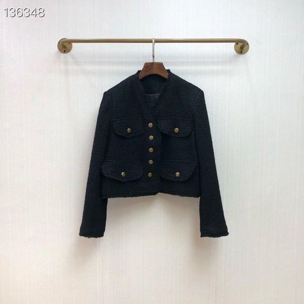 women's jackets zk2117 fashion women coats & 2021 runway luxury european design party style clothing, Black;brown
women's jackets zk2117 fashion women coats & 2021 runway luxury european design party style clothing, Black;brown