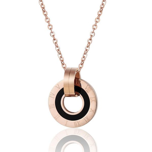 pendant necklaces arrival inner circle white shell and black enamel roman numerals necklace stainless steel rose gold woman, Silver
pendant necklaces arrival inner circle white shell and black enamel roman numerals necklace stainless steel rose gold woman, Silver