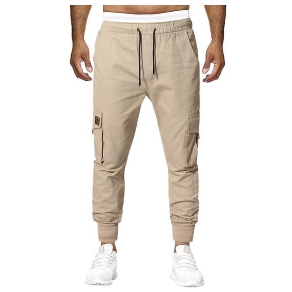 men's casual fashion simple pockets elasticated solid color trousers, Black
men's casual fashion simple pockets elasticated solid color trousers, Black