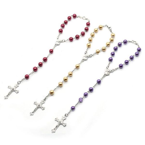 charm bracelets holy jesus cross bead fashion christianity jewelry catholicism exorcism talisman pendant prayer church lady gifts, Golden;silver
charm bracelets holy jesus cross bead fashion christianity jewelry catholicism exorcism talisman pendant prayer church lady gifts, Golden;silver