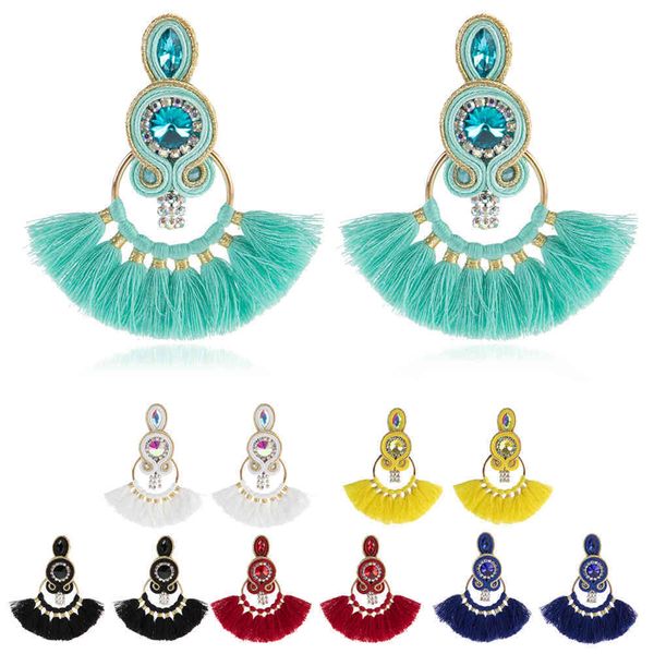kpacota jewelry tassel drop earrings ethnic boho weave large hoop soutache earring white blue colorful women gift 2020, Silver
kpacota jewelry tassel drop earrings ethnic boho weave large hoop soutache earring white blue colorful women gift 2020, Silver