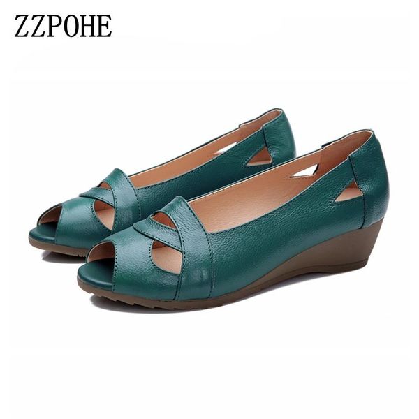 dress shoes zzpohe 2021 summer women woman genuine leather platform soft sandals open toe mother wedges casual plus size, Black
dress shoes zzpohe 2021 summer women woman genuine leather platform soft sandals open toe mother wedges casual plus size, Black