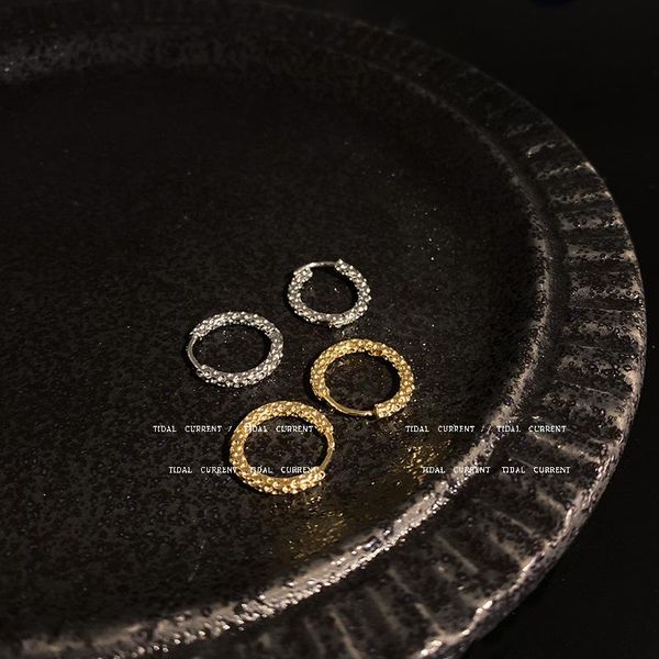 hoop & huggie women's earrings 2021 trend korean niche design vintage irregular ear ring career female daily all-match simple jewelry, Golden;silver
hoop & huggie women's earrings 2021 trend korean niche design vintage irregular ear ring career female daily all-match simple jewelry, Golden;silver