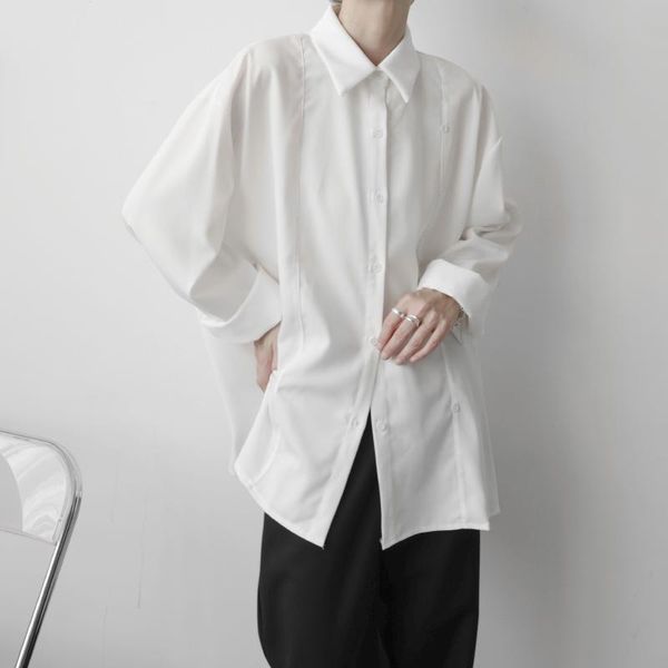 men's casual shirts 2021 autumn korean style simple wild white men loose solid color for men,size -xxl, White;black
men's casual shirts 2021 autumn korean style simple wild white men loose solid color for men,size -xxl, White;black