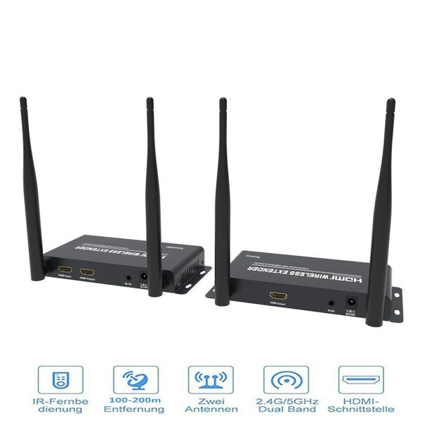 audio cables & connectors 5ghz wireless transmission extender transmitter receiver video converter 100m 200m wifi sender dvd pc to tv
audio cables & connectors 5ghz wireless transmission extender transmitter receiver video converter 100m 200m wifi sender dvd pc to tv