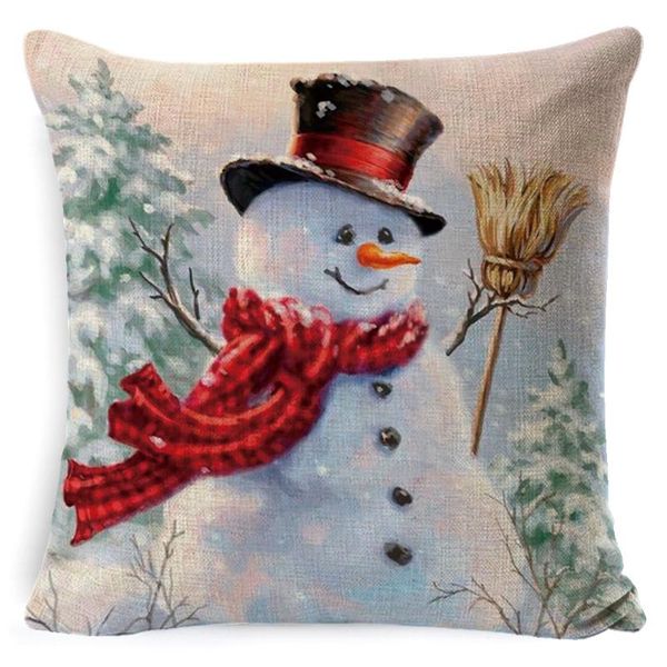 cushion/decorative pillow throw-pillow-cover xmas cartoon snowman paint print decoration cushion cover bed sofa linen pillowcase home decor
cushion/decorative pillow throw-pillow-cover xmas cartoon snowman paint print decoration cushion cover bed sofa linen pillowcase home decor