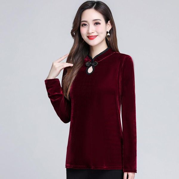 women's blouses & shirts turtleneck blouse women fashion temperament gold velvet button plus size female spring korean bottoming long s, White
women's blouses & shirts turtleneck blouse women fashion temperament gold velvet button plus size female spring korean bottoming long s, White