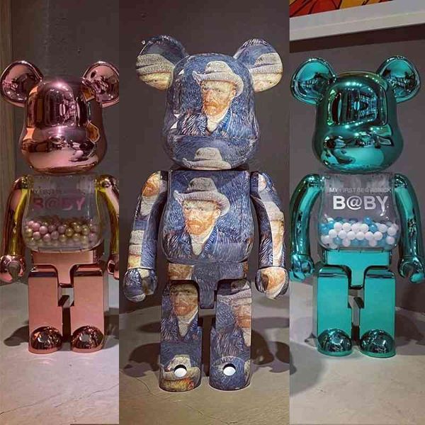violent bear decoration living room hand made building block brick blind box fashion doll van gogh 70
violent bear decoration living room hand made building block brick blind box fashion doll van gogh 70