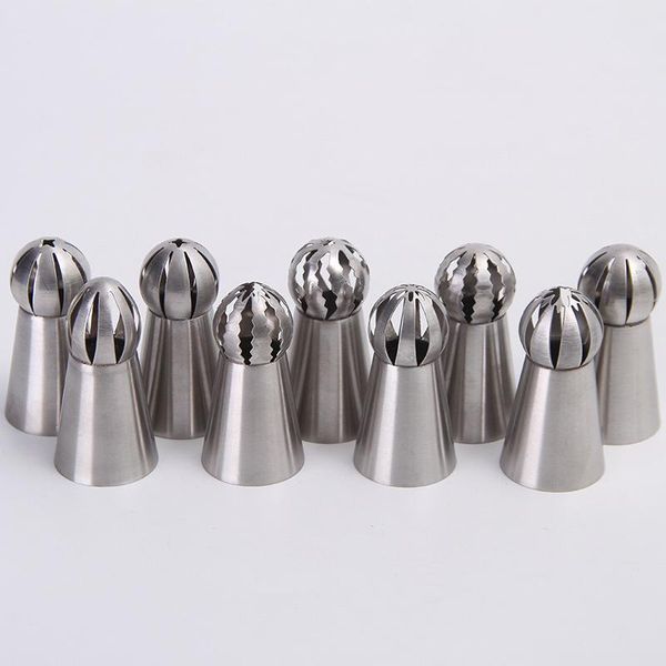 stainless steel cake decor piping tips set with coupler 6/7/12pcs spherical russian style cream nozzle for baking dtt88 & pastry tools
stainless steel cake decor piping tips set with coupler 6/7/12pcs spherical russian style cream nozzle for baking dtt88 & pastry tools