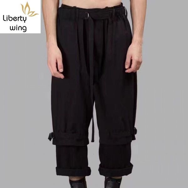 men's pants men casual ankle length designer runway street loose fit hip hop black wide leg baggy pantalon homme
men's pants men casual ankle length designer runway street loose fit hip hop black wide leg baggy pantalon homme