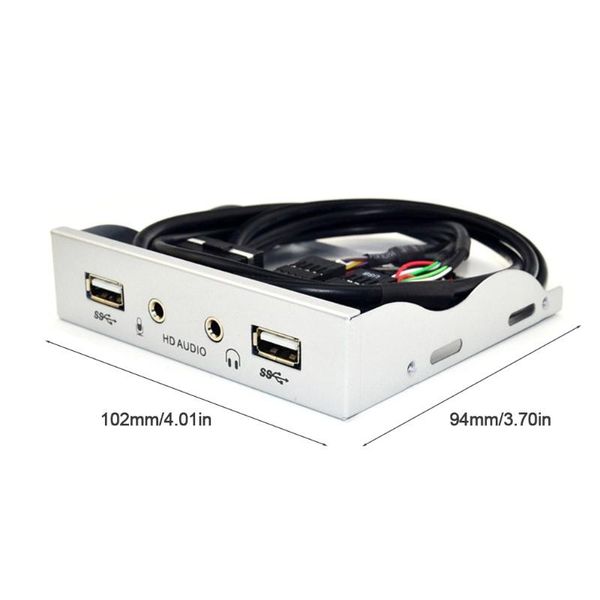 hubs 2.0 port hub splitter floppy bay 3.5mm headphone jack expansion front panel rack for computer pc 3.5"9pin to
hubs 2.0 port hub splitter floppy bay 3.5mm headphone jack expansion front panel rack for computer pc 3.5"9pin to