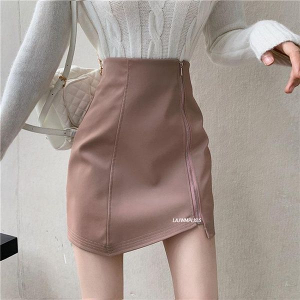 skirts 2021 5xl spring autumn casual woman skirt pu high waist zipper irregular hem solid all-match straight mini women, Black
skirts 2021 5xl spring autumn casual woman skirt pu high waist zipper irregular hem solid all-match straight mini women, Black